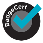 BadgeCert logo